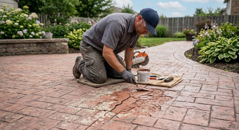 Decorative Concrete Repair in Tampa, FL