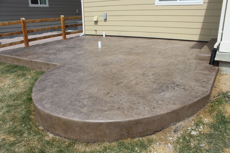 Patio Concrete Overlaying detail